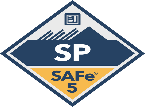 SAFe 5 Practitioner badge